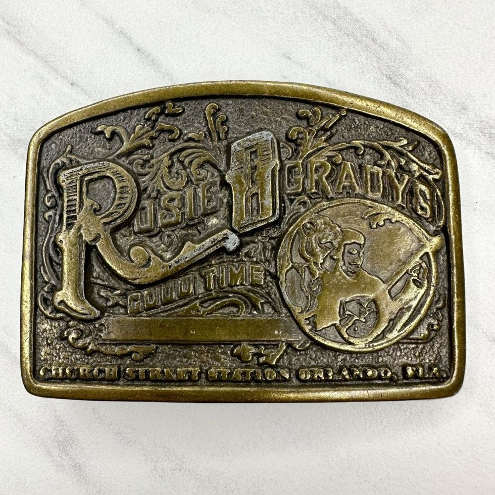 Vintage Gold Belt Buckle